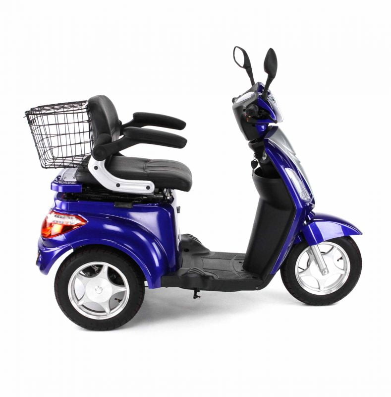 Электроскутер Volteco Trike 1000W  Blue синий