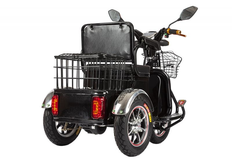 Электротрицикл Trike Greengo V8 240W с АКБ в комплекте Электротрицикл Trike Greengo V8 240W с АКБ в комплекте