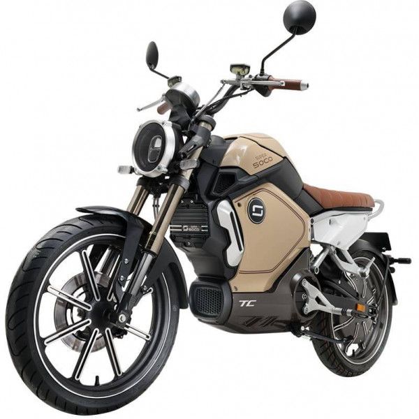 Электробайк White Siberia Super Soco TC Электробайк White Siberia Super Soco TC